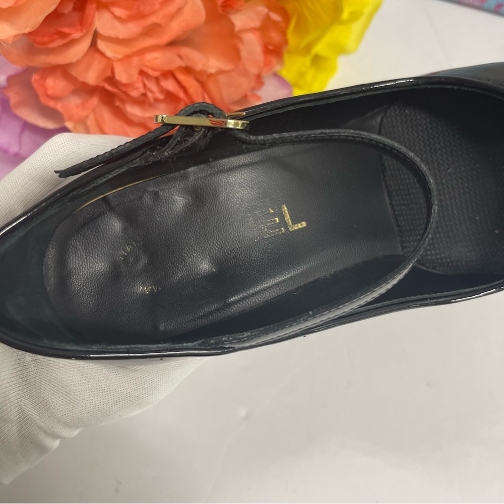💎SUPER SALE! CHANEL CC MATELASSE PLATFORM SHOES - Picture 9 of 12